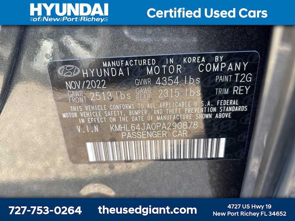 used 2023 Hyundai Sonata car, priced at $20,801