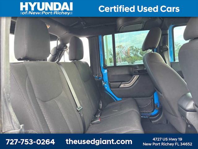 used 2015 Jeep Wrangler Unlimited car, priced at $17,998