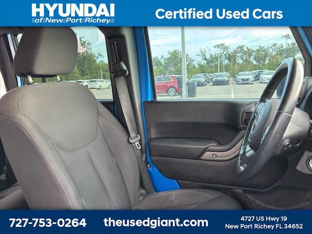 used 2015 Jeep Wrangler Unlimited car, priced at $17,998