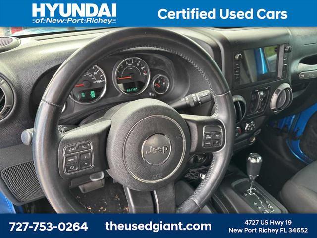 used 2015 Jeep Wrangler Unlimited car, priced at $17,998