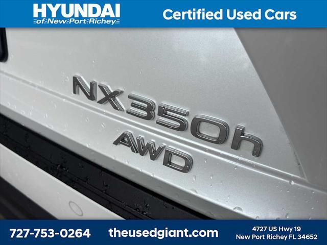 used 2024 Lexus NX 350h car, priced at $44,998
