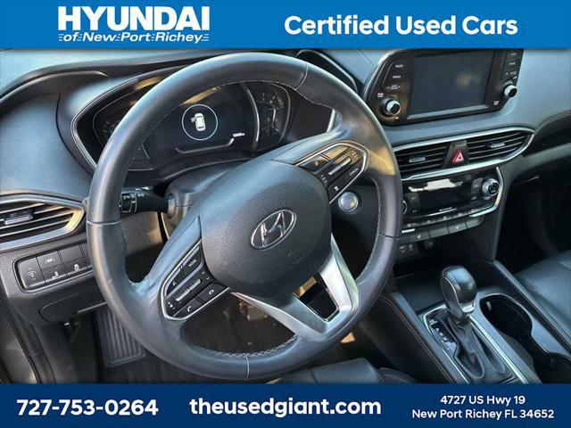 used 2019 Hyundai Santa Fe car, priced at $20,047