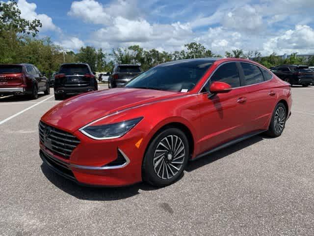 used 2021 Hyundai Sonata car, priced at $24,263