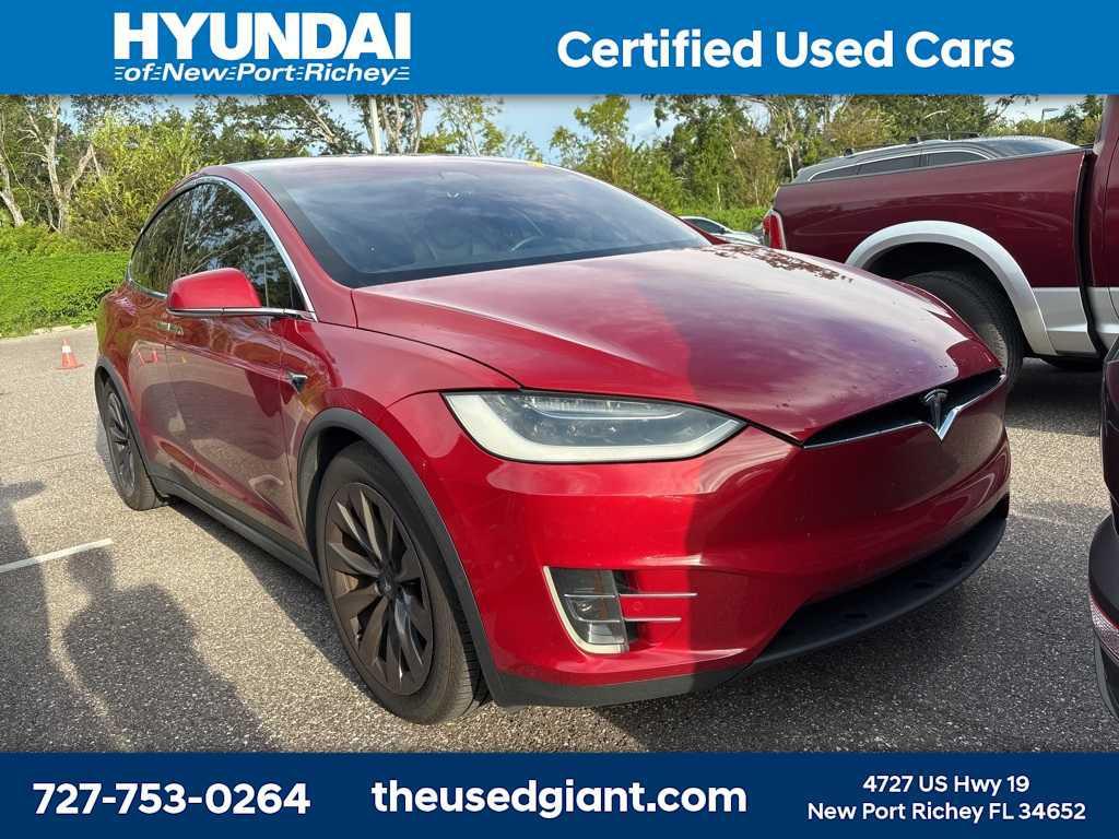 used 2018 Tesla Model X car, priced at $22,151