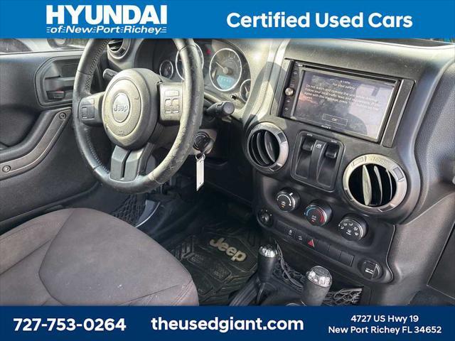used 2013 Jeep Wrangler car, priced at $9,999