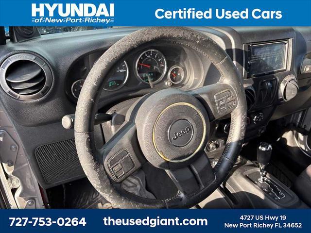 used 2013 Jeep Wrangler car, priced at $9,999