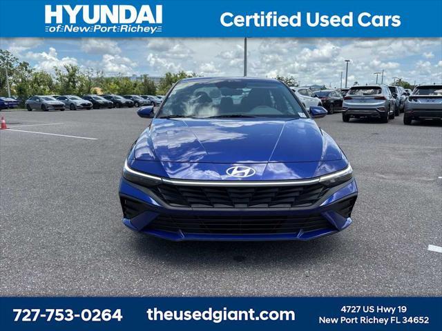 used 2024 Hyundai Elantra car, priced at $17,440