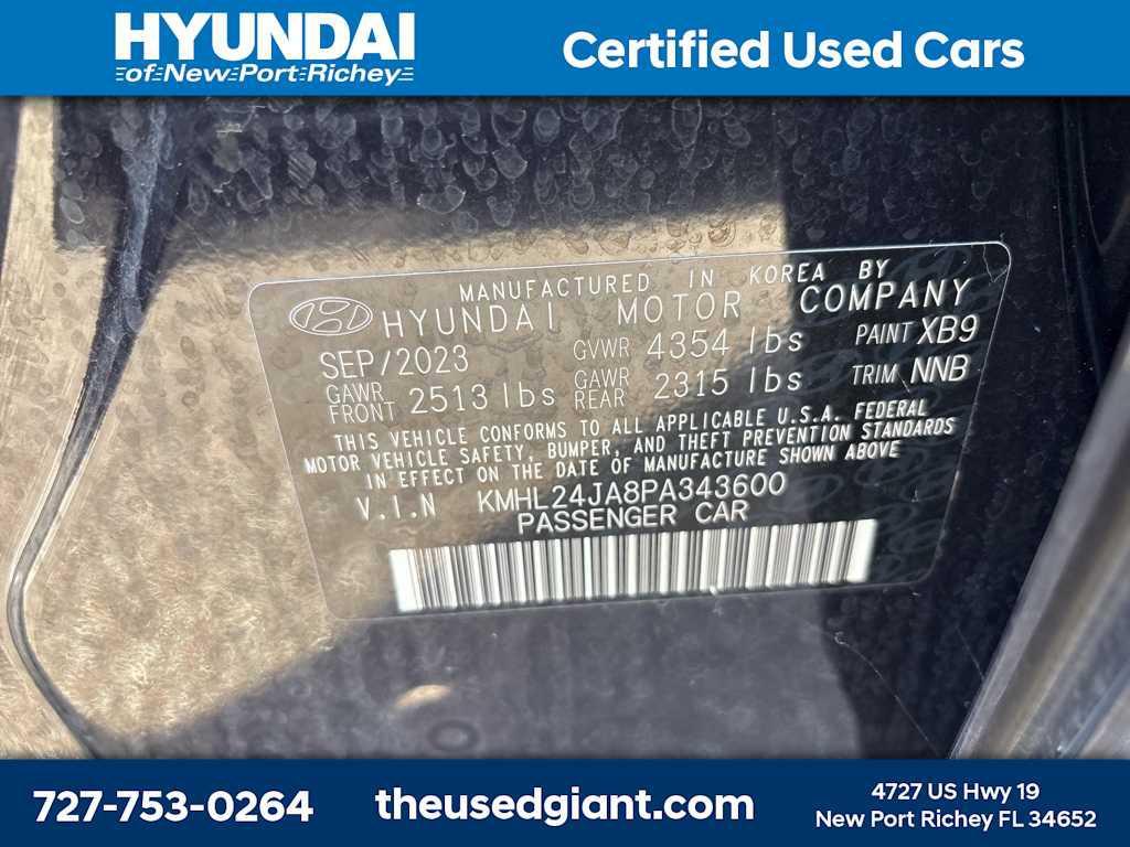used 2023 Hyundai Sonata car, priced at $20,236