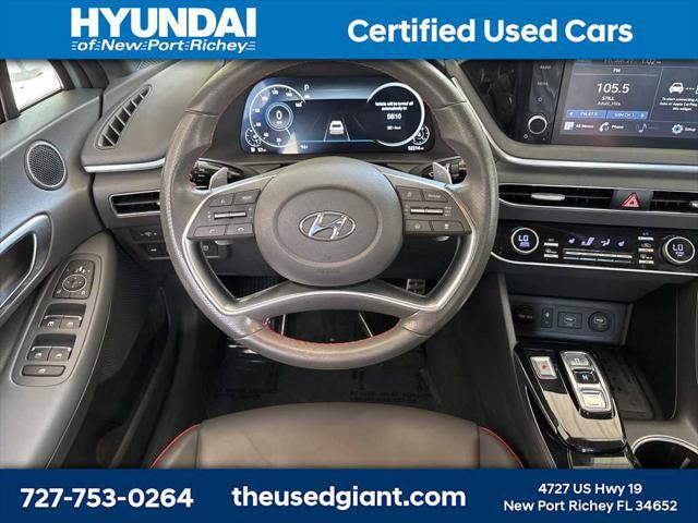 used 2021 Hyundai Sonata car, priced at $18,585