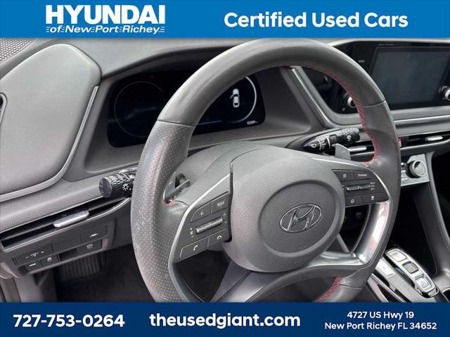 used 2021 Hyundai Sonata car, priced at $18,434
