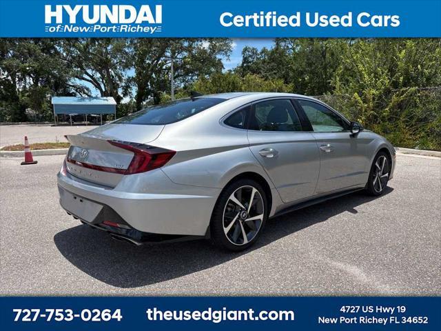 used 2021 Hyundai Sonata car, priced at $18,585