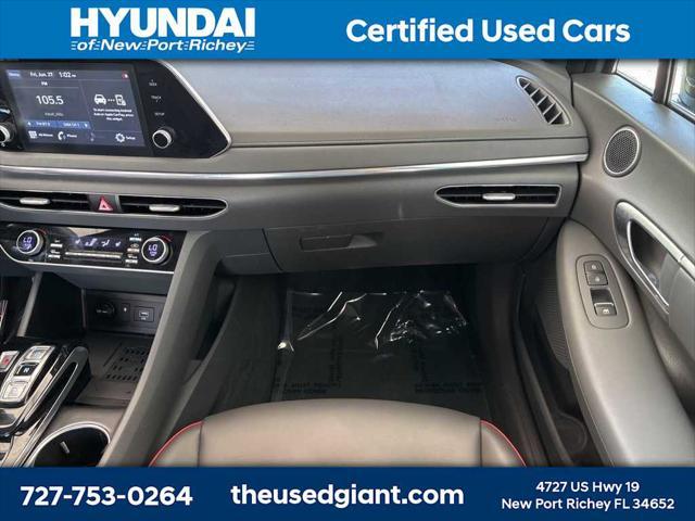 used 2021 Hyundai Sonata car, priced at $18,585