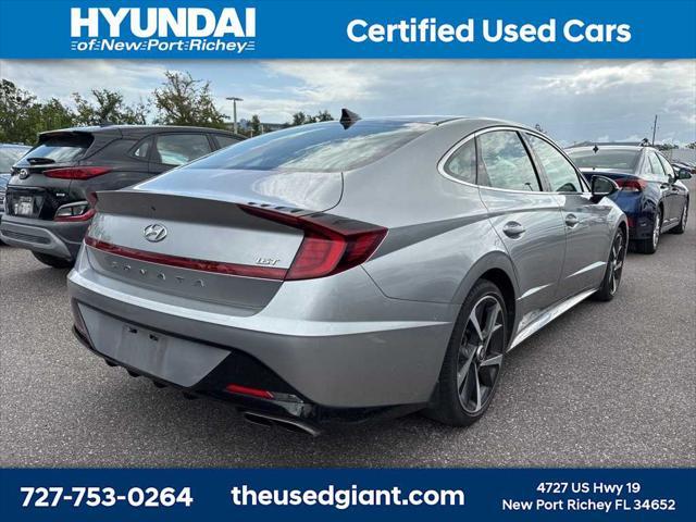used 2021 Hyundai Sonata car, priced at $18,434