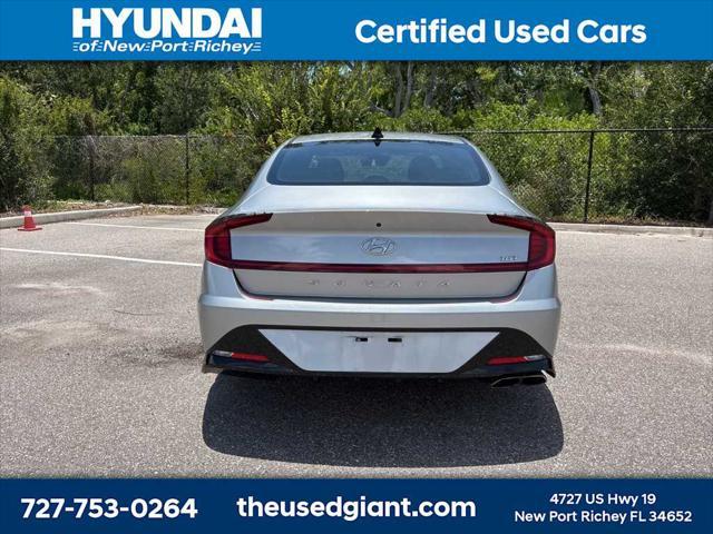 used 2021 Hyundai Sonata car, priced at $18,585
