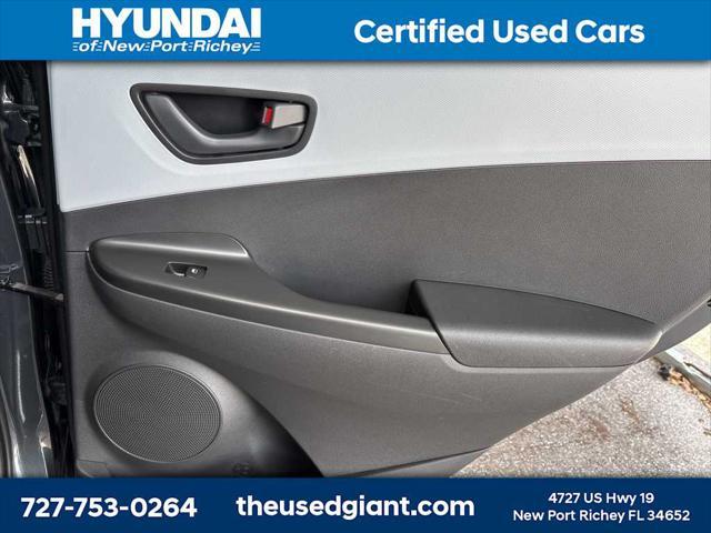 used 2021 Hyundai Kona car, priced at $14,999