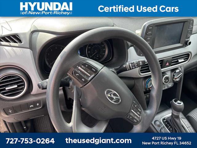 used 2021 Hyundai Kona car, priced at $15,440
