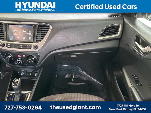 used 2020 Hyundai Accent car, priced at $13,508