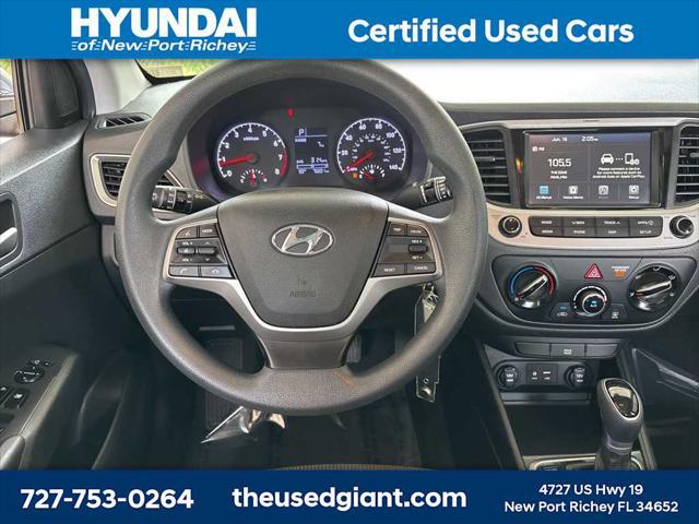 used 2020 Hyundai Accent car, priced at $13,508