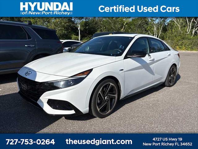 used 2023 Hyundai Elantra car, priced at $21,739