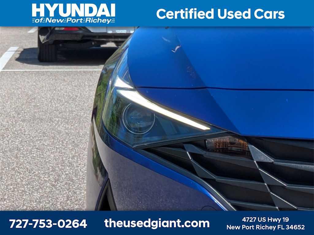 used 2022 Hyundai Elantra car, priced at $16,480