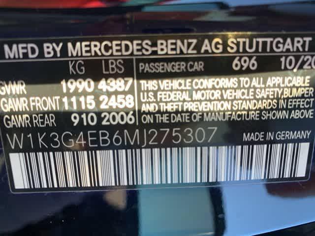 used 2021 Mercedes-Benz A-Class car, priced at $26,005