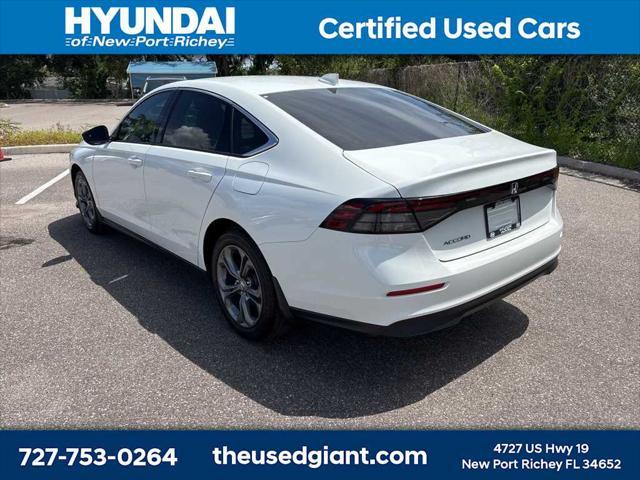 used 2024 Honda Accord car, priced at $23,131