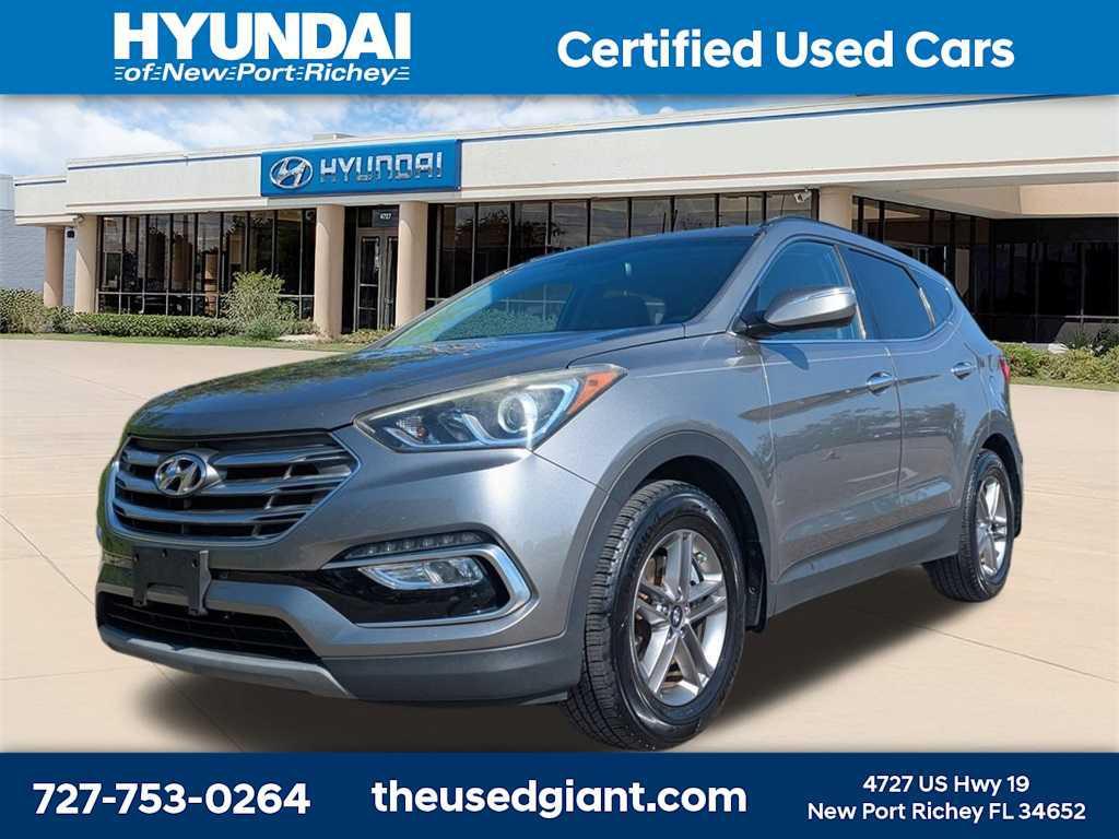 used 2018 Hyundai Santa Fe Sport car, priced at $14,238