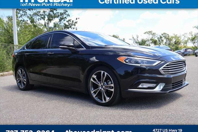 used 2017 Ford Fusion car, priced at $9,998