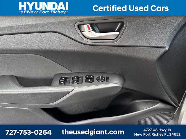 used 2022 Hyundai Accent car, priced at $15,999