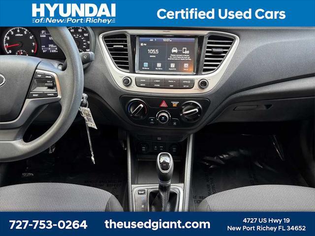 used 2022 Hyundai Accent car, priced at $15,999