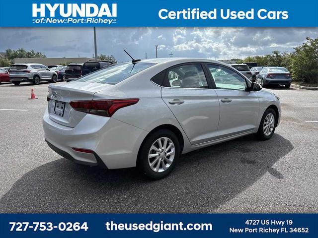 used 2022 Hyundai Accent car, priced at $15,999