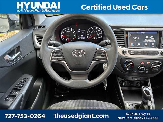 used 2022 Hyundai Accent car, priced at $15,999