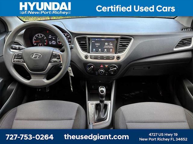 used 2022 Hyundai Accent car, priced at $15,999