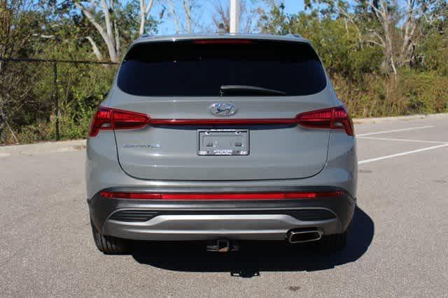 used 2021 Hyundai Santa Fe car, priced at $16,749