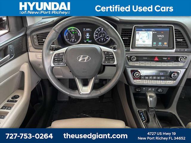 used 2019 Hyundai Sonata Hybrid car, priced at $16,880