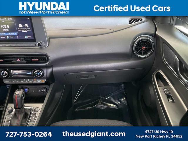 used 2022 Hyundai Kona car, priced at $19,003