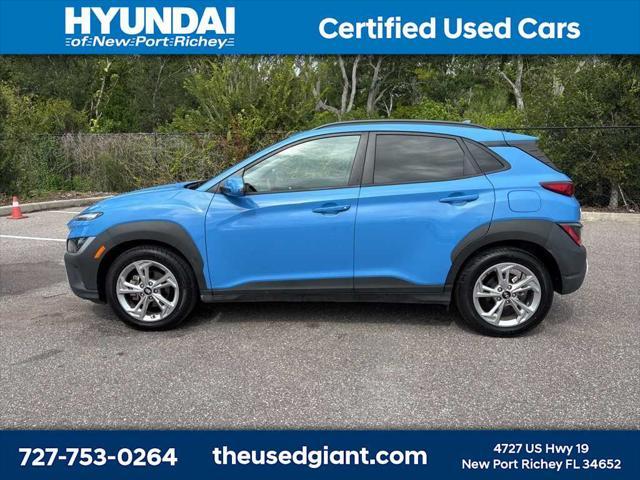used 2022 Hyundai Kona car, priced at $16,621