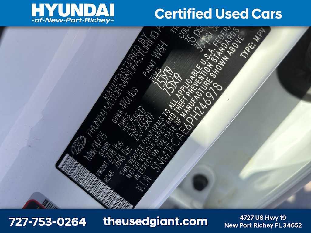 used 2023 Hyundai Tucson car, priced at $23,267