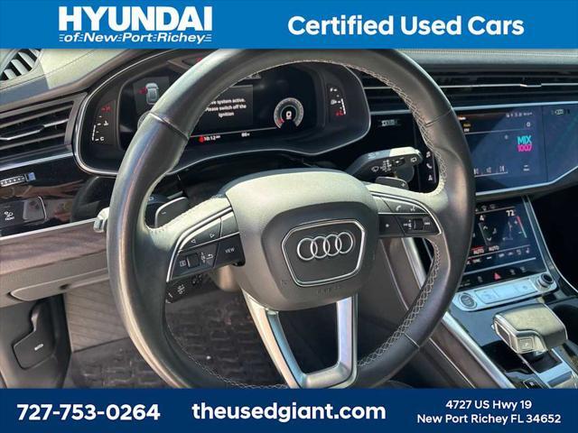 used 2021 Audi Q8 car, priced at $39,827