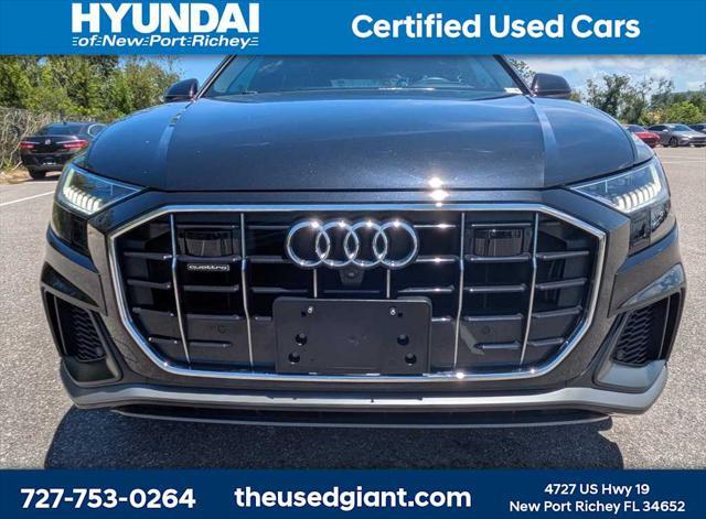 used 2021 Audi Q8 car, priced at $37,998