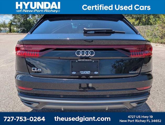 used 2021 Audi Q8 car, priced at $37,998