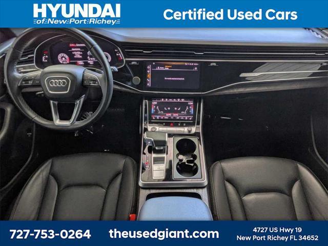 used 2021 Audi Q8 car, priced at $37,998