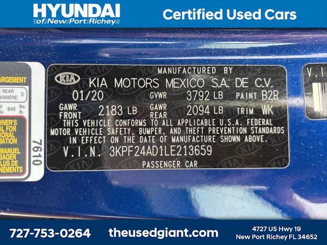 used 2020 Kia Forte car, priced at $13,865