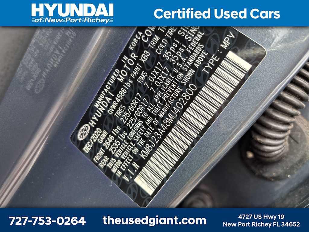 used 2021 Hyundai Tucson car, priced at $17,126