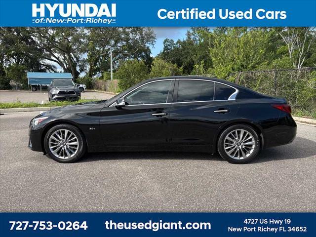 used 2018 INFINITI Q50 car, priced at $14,750