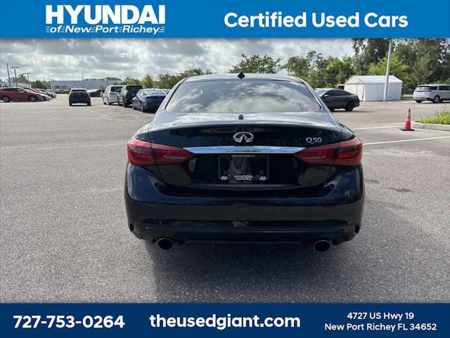 used 2018 INFINITI Q50 car, priced at $14,750