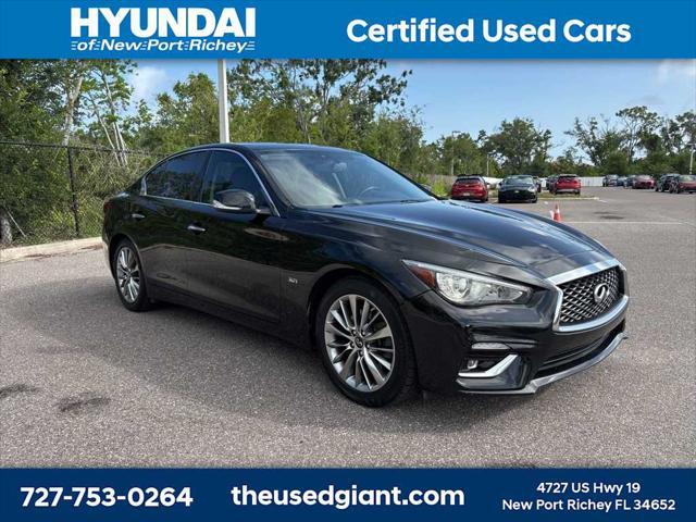 used 2018 INFINITI Q50 car, priced at $14,750