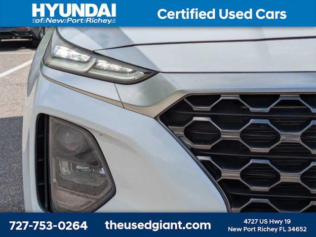 used 2020 Hyundai Santa Fe car, priced at $19,634