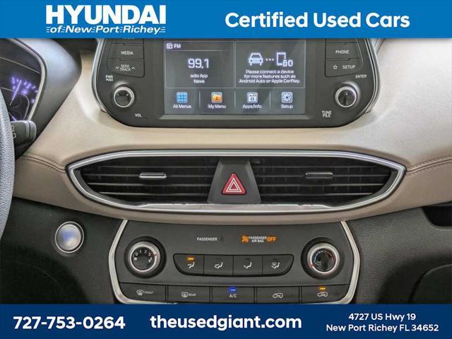 used 2020 Hyundai Santa Fe car, priced at $19,634