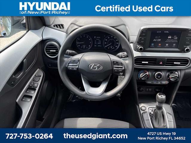 used 2021 Hyundai Kona car, priced at $16,230
